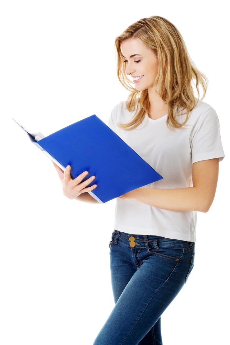 young-student-standing-with-document-against-white-background_1048944-997118